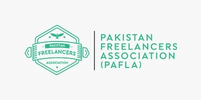 Pakistani freelancers working on laptops for global digital platforms