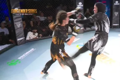MMA athletes competing at the PAKMMAF ACTIVIT Contender Series in Lahore