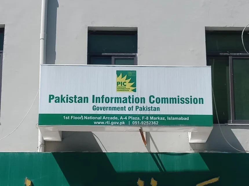 Pakistan Information Commission order directing National Assembly Secretariat to disclose lawyers’ payment records