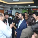 Federal Health Minister Mustafa Kamal reviewing the new emergency centre at PIMS