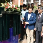 Punjab Agriculture Minister Syed Muhammad Ashiq Hussain Kirmani inaugurates the PMAS-AAUR Solarisation Project in Rawalpindi