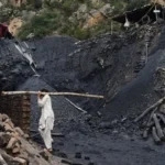 Mine workers in Quetta Balochistan after tragic incident