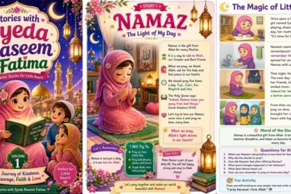 Syeda Naseem Fatima, Grade 3 student at Future World School BTR
