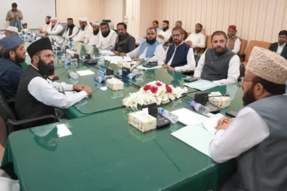 Ulema and Mashaikh meeting chaired by Sardar Muhammad Yousuf in Islamabad