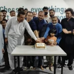 Chess Federation of Pakistan officials and players marking World Chess Day in Islamabad