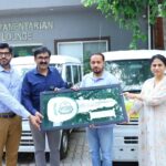 Punjab Health Minister with monitoring vehicles for health service monitoring