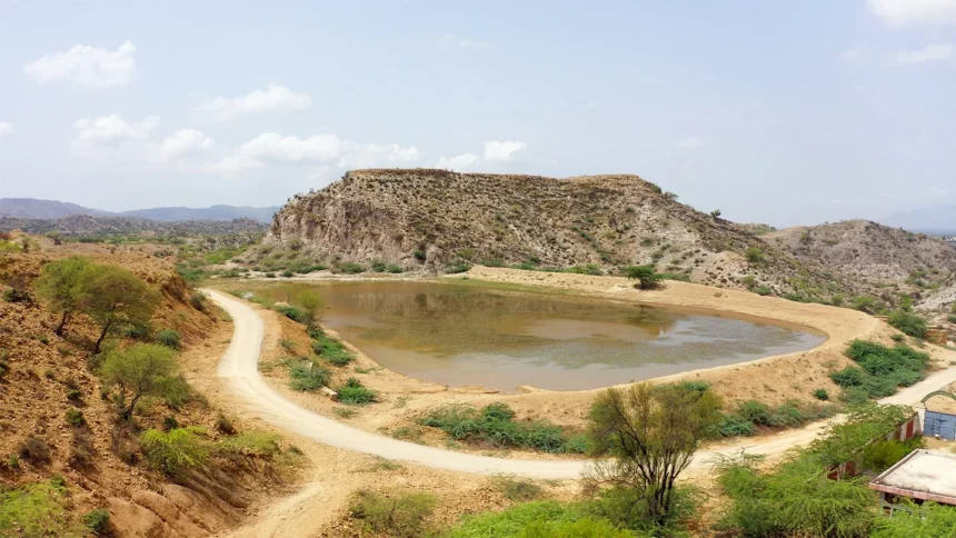 Restoration works begin at Badri Pond in Burzawali Village, Dera Ismail Khan