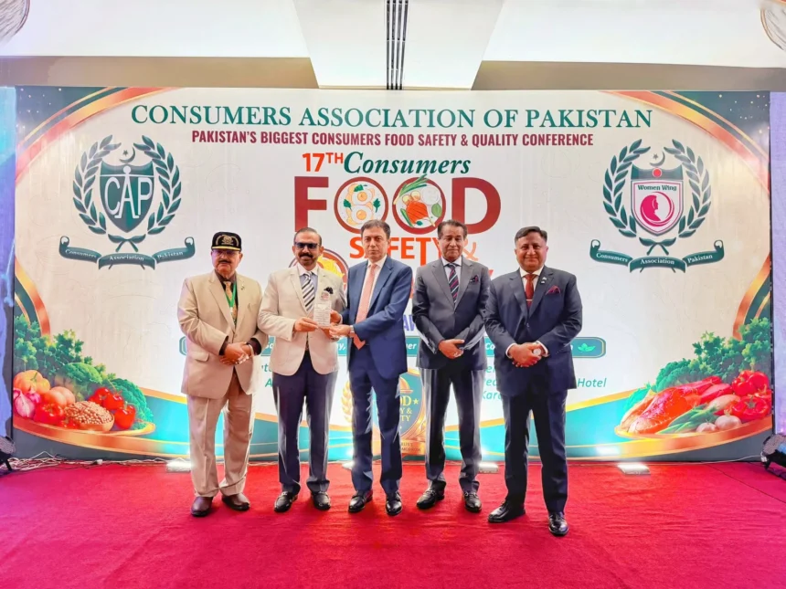 Coca-Cola Pakistan honoured at the Consumers’ Food Safety and Quality Conference