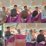 Prem Union leaders addressing a condolence reference in Rawalpindi
