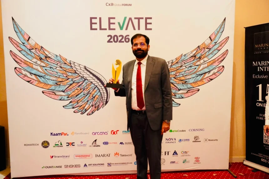Dr Ghulam Ali Mallah receives Education Reforms Champion 2026 award in Islamabad