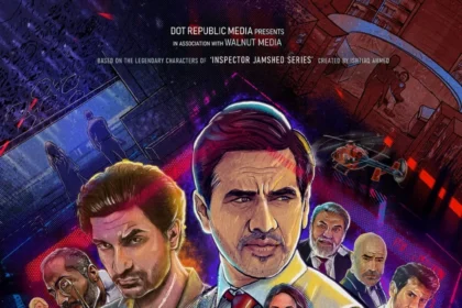 Omair Rana as Inspector Jamshed in IJ The Secret Parchment trailer