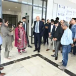 Federal Minister Shaza Fatima Khawaja visits the under-construction Islamabad IT Park