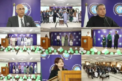 ISSI officials, staff and interns mark Pakistan’s 79th Independence Day
