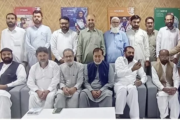 NLF Pakistan leaders addressing a leadership training session in Islamabad