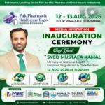 Pak Pharma and Healthcare Expo 2026 announcement in Islamabad