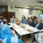 Pakistan Pharmacists Association delegation meeting Federal Health Minister Mustafa Kamal