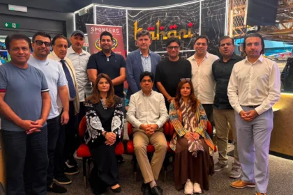 Newly elected office-bearers of Pakistan Press Club UK in London
