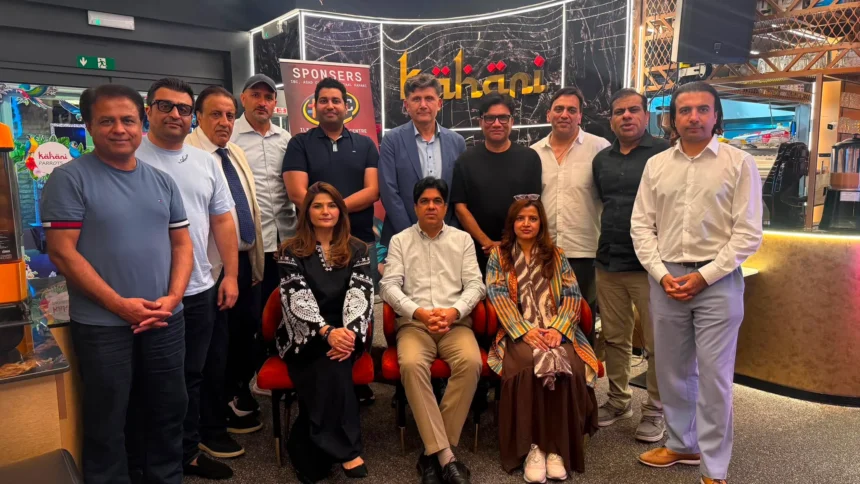 Newly elected office-bearers of Pakistan Press Club UK in London