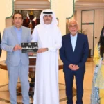 FPCCI President Atif Ikram Sheikh meeting Qatari Ambassador Ali Mubarak Ali Essa in Islamabad