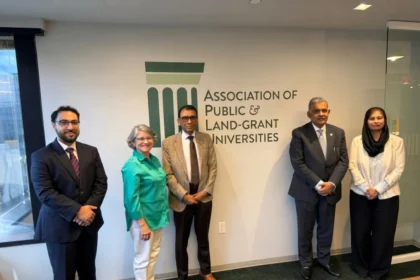 Pakistani delegation meeting APLU leadership in Washington D.C.