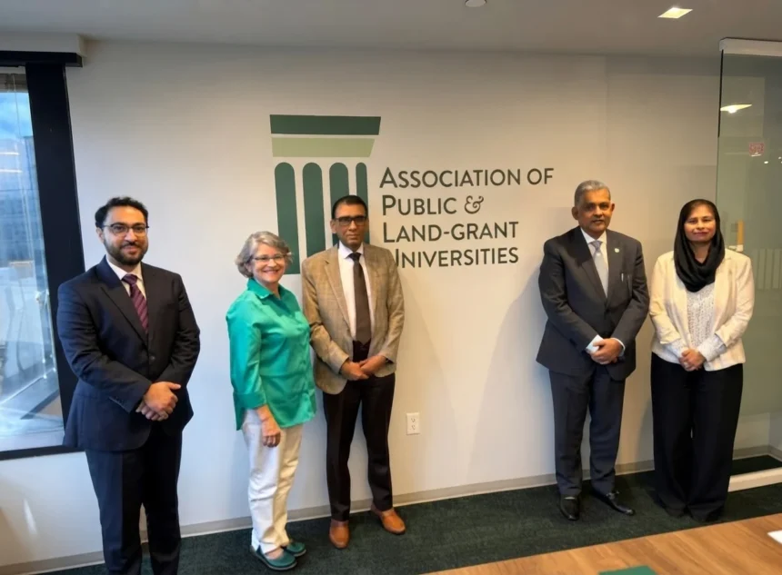 Pakistani delegation meeting APLU leadership in Washington D.C.