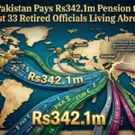 National Assembly of Pakistan where details of pensions paid to retired officials living abroad were presented