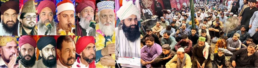 Pir Sarkar Ji addressing Jashn-e-Eid Milad-un-Nabi conference in Rawalpindi
