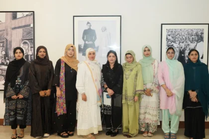 Rare photographs of Quaid-i-Azam Muhammad Ali Jinnah on display at PNCA Islamabad