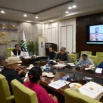 Rawalpindi Development Authority officials attending a budget meeting