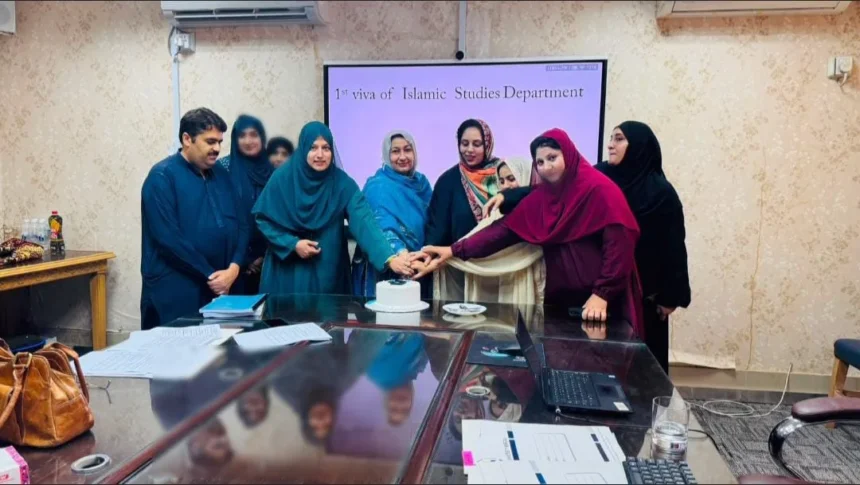 Women University Mardan Islamic Studies first MPhil viva voce examination
