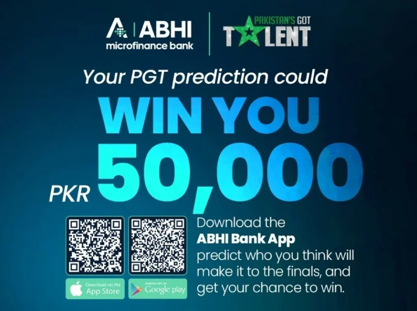 ABHI Microfinance Bank Pakistan’s Got Talent prediction activity