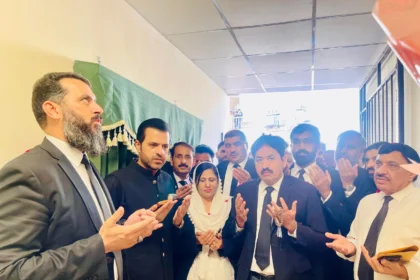 Barrister Danyal Chaudhry inaugurates Chaudhry Zamurd Hussain Block at Rawalpindi Kachehri