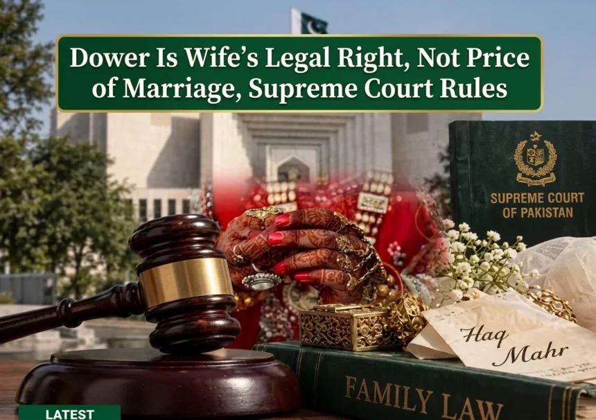 Supreme Court judgment on dower, Nikah and Nikahnama interpretation