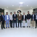 easypaisa and Transsion representatives signing strategic partnership agreement in Islamabad