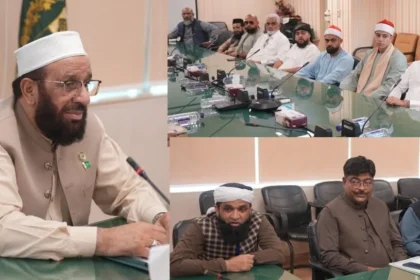 Federal Minister Sardar Muhammad Yousaf welcomes Egyptian Qaris in Islamabad