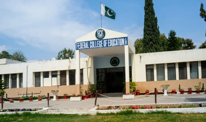 Federal College of Education building in Islamabad
