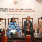 Participants at a SPARC session on tobacco control and graphic health warnings in Islamabad