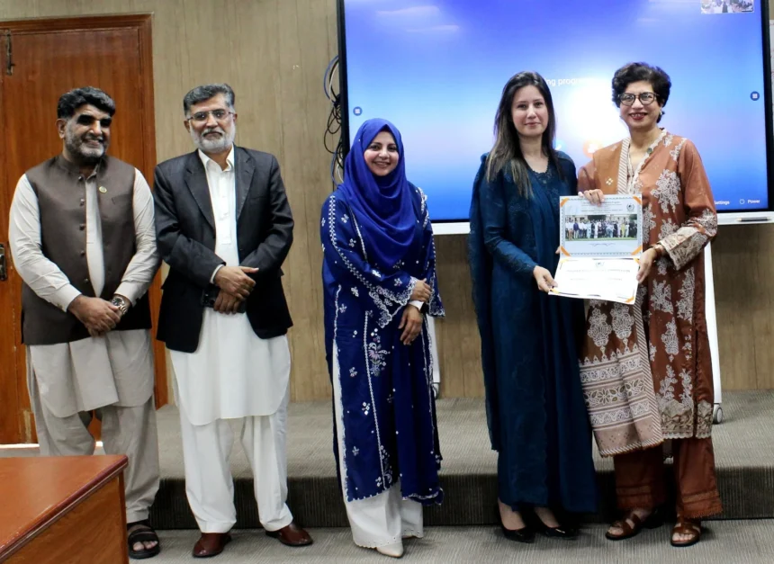 Faculty members attending HEC NAHE artificial intelligence training programme