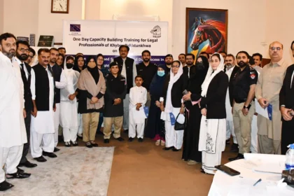 Participants attend SHARP Pakistan training on human rights-based sentencing and due process in Khyber Pakhtunkhwa