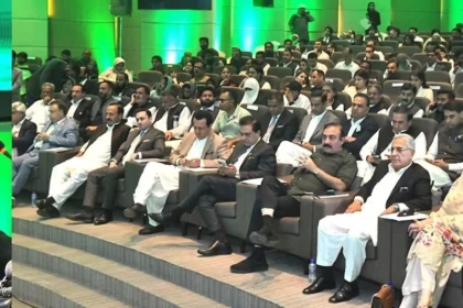 Engineer Nasrullah Randhawa addressing Islamabad Governance Convention 2026