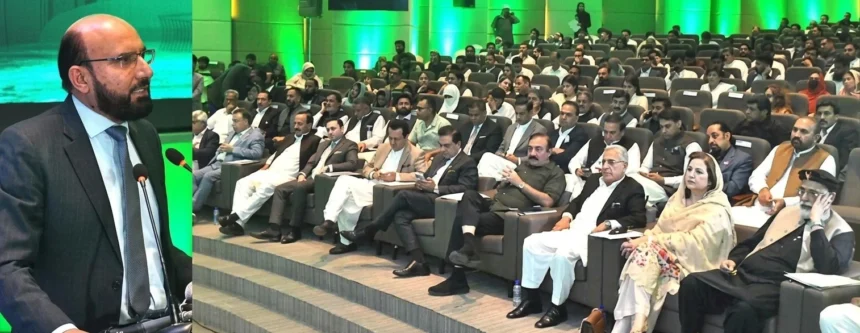 Engineer Nasrullah Randhawa addressing Islamabad Governance Convention 2026