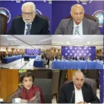 Dr Javad Zarif speaking at a roundtable discussion at the Institute of Strategic Studies Islamabad