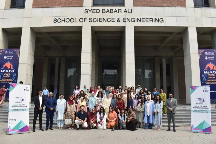 Women entrepreneurs attending the Khadijah Programme session at LUMS