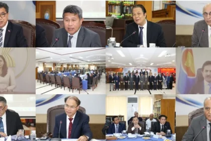 Speakers at ISSI seminar on Pakistan and ASEAN relations in Islamabad