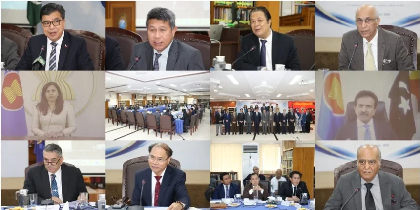 Speakers at ISSI seminar on Pakistan and ASEAN relations in Islamabad