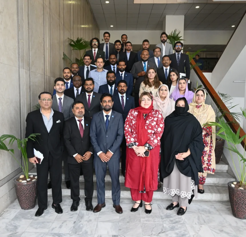 Pakistan-Maldives Parliamentary Friendship Group meeting with visiting Maldivian delegation at Parliament House Islamabad