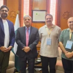 Pakistan Pavilion delegation meeting Ambassador Shafqat Ali Khan in Abu Dhabi
