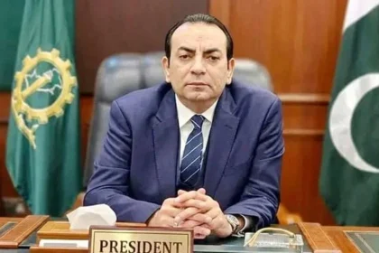 Atif Ikram Sheikh speaking about Pakistan assuming SCO presidency