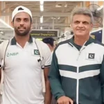 Pakistan tennis players during an international tennis event
