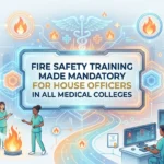 Fire safety training for house officers in medical and dental colleges